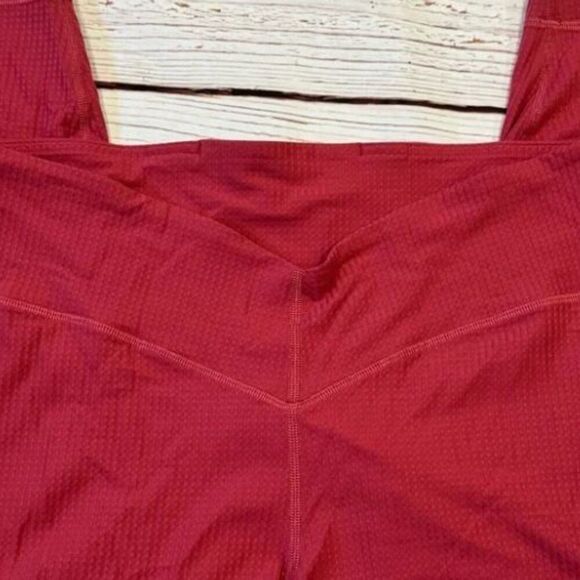 lululemon V-Waist Yoga Tight 25" Grid Texture- Vintage Rose - Picture 3 of 3
